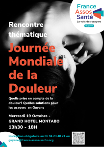 Journée Mondiale de la Douleur