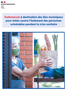 Vademecum à destination des élus municipaux pour lutter contre l’isolement des aînés vulnérables pendant la crise sanitaire