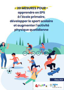 20 mesures pour apprendre en EPS à l’école primaire, développer le sport scolaire et augmenter l’activité physique quotidienne