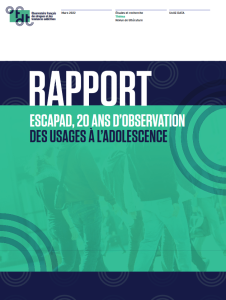 Rapport ESCAPAD, 20 ans d’observation des usages à l’adolescence