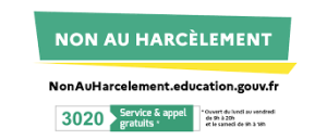 Non au harcèlement à l’école !