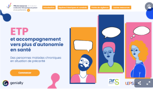 ‎ETP et accompagnement vers plus d’autonomie en santé des personnes malades chroniques en situation de précarité