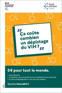 VIH Test – « Ça coûte combien un dépistage du VIH ? »