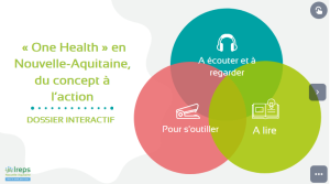 Dossier numérique interactif « One Health »