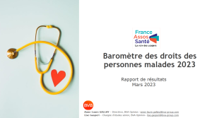 Baromètre des droits des personnes malades 2023. Rapport de résultats