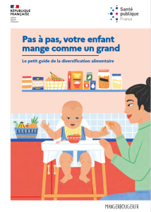 Pas à pas, votre enfant mange comme un grand