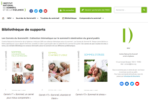 Bibliothèque de supports sur le sommeil