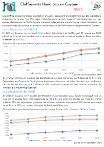 Chiffres-clés Handicap en Guyane 2023