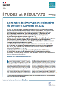 Le nombre des interruptions volontaires de grossesse augmente en 2022