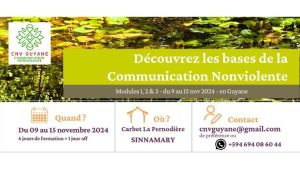 Stage de Communication Non Violente en Novembre 2024