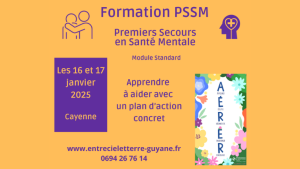 Formation PSSM Module standard – janvier 2025 à Cayenne