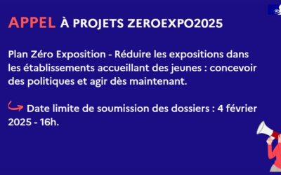 [Plan Zéro Exposition] – L’INCa publie l’Appel à projets pour 2025